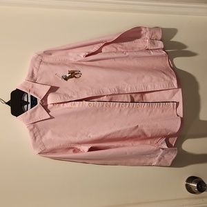 Ralph Lauren Big Pony Oxford Shirt sz 8 small Pink